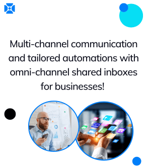 Multi-Channel Communication with Tailored Automations and Omni-Channel Shared Inboxes for Businesses!